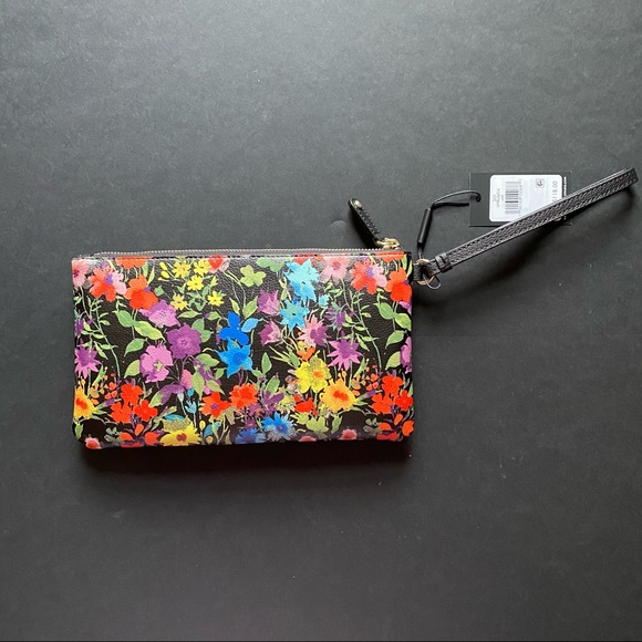 Karl Lagerfeld Floral Wristlet - Picture 2 of 5